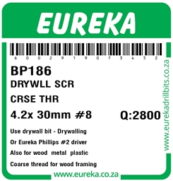 BP186 - Drywall Screw -BP186_label_T